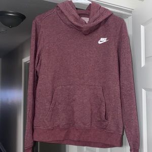 Maroon Nike hoodie